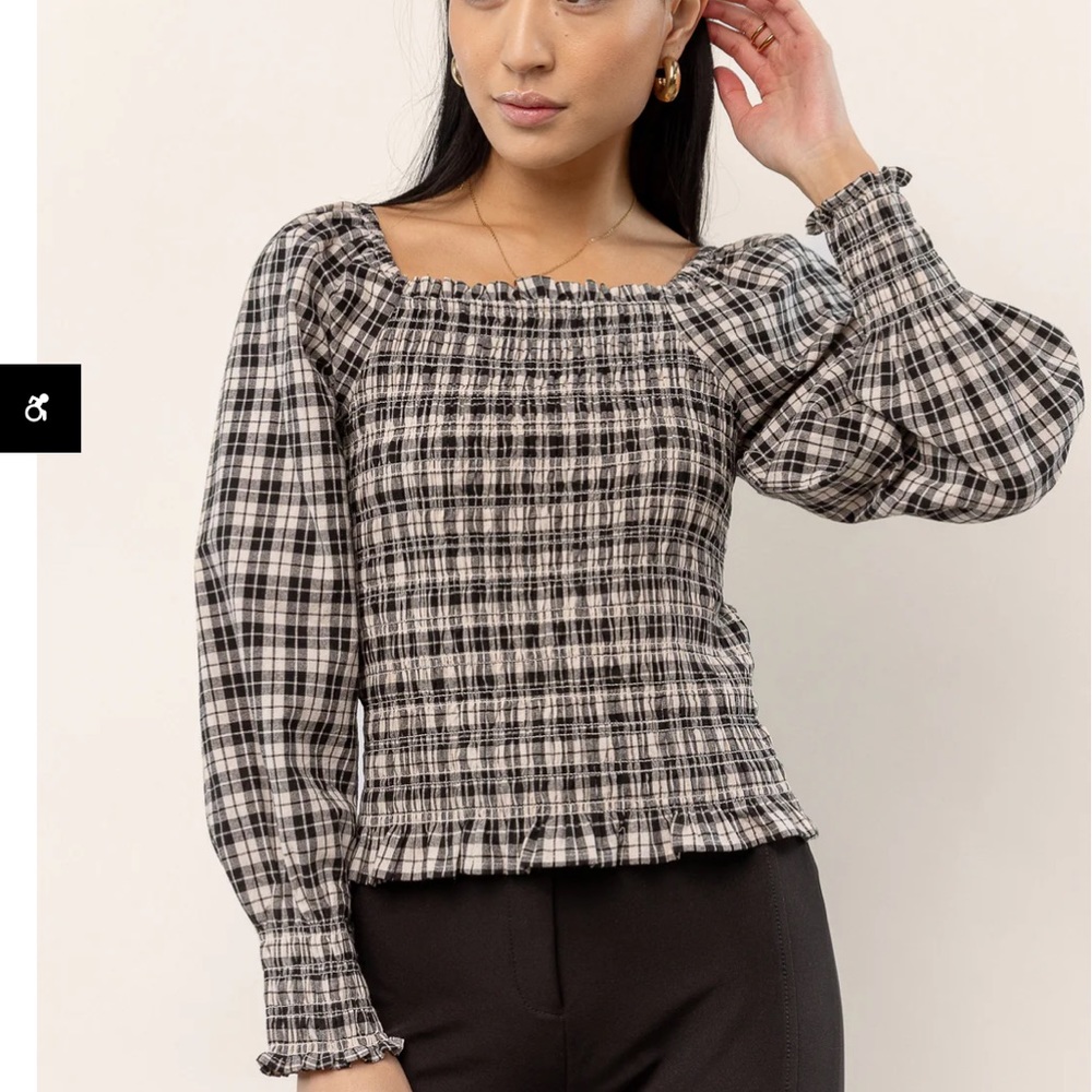 Bohme Devin Plaid Top